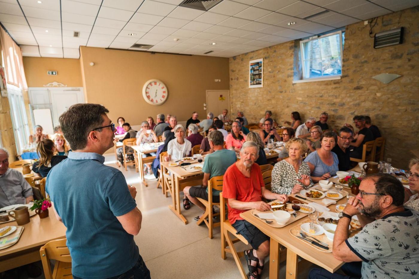 Accueil Du Couvent De Malet Hotel Saint-Côme-dʼOlt Екстериор снимка